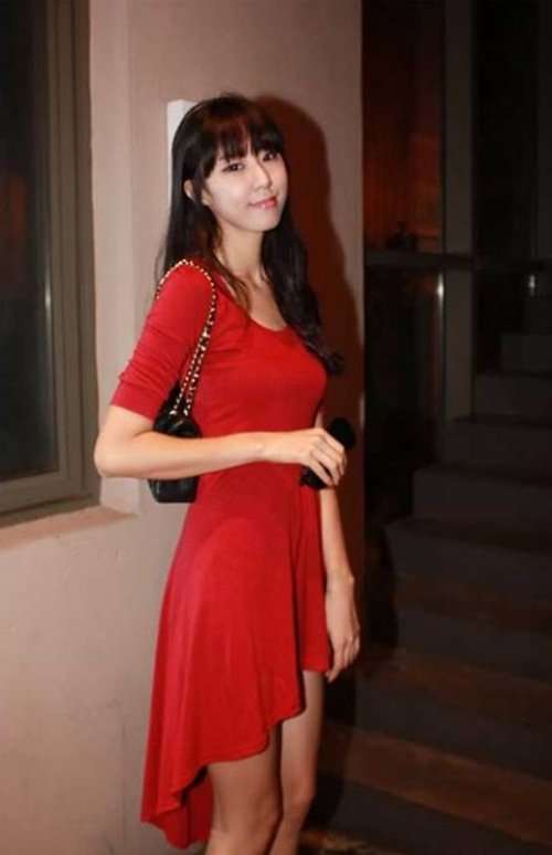 Stylish asymmetrical dress