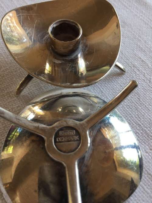 PAIR VINTAGE SIGNED CARL COHR ATLA SP 60.3 grams