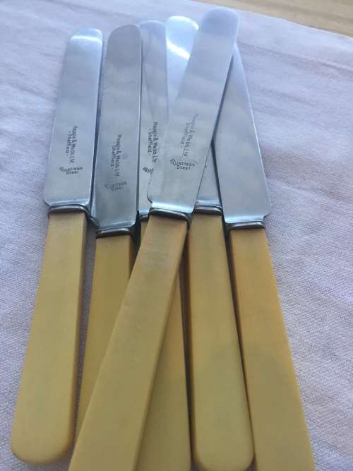 Mappin+WEBB BONE HANDLED LARGE KNIVES NOW R599