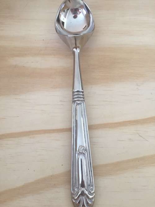 Ice cream spoon with lots of character