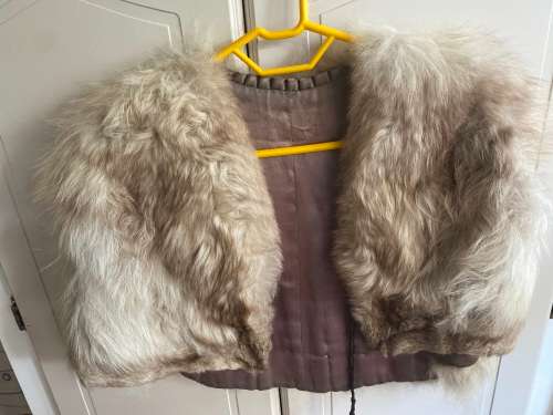 FUR CAPE IN THE MOST AMAZING CONDITION FURTHER 20% off