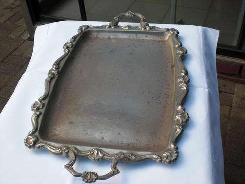 Metal tray