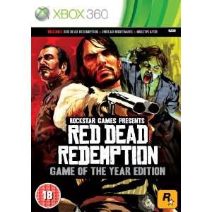 Red Dead Redemption : Game of the Year Edition (Includes Undead Nightmare)XBoxGame in like new Cond.