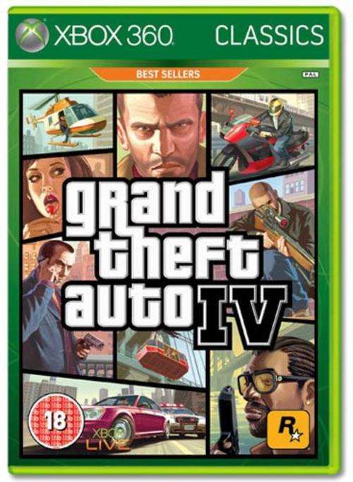 Grand Theft Auto IV : GTA IV : Grand Theft Auto 4 : XBox Game in excellent like new Condition