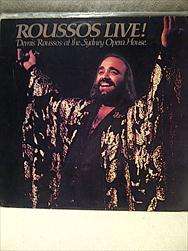Roussos Live : Demis Roussos at the Sydney Opera House : LP