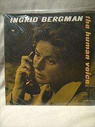 Ingrid Bergman : The Human Voice : LP