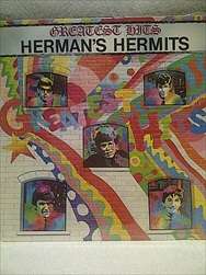 HERMAN'S HERMITS - GREATEST HITS : LP In VG Condition