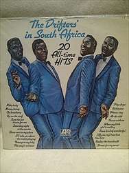 THE DRIFTERS IN SOUTH AFRICA - 20 ALL TIME HITS LP In VG Condition