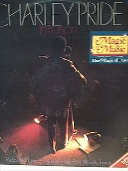 Charley Pride : In Person : Recorded Live Panther Hally Fort Worth Texas : LP in VG Condition