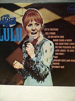 LULU - THE MOST OF LULU : LP in VG Condition