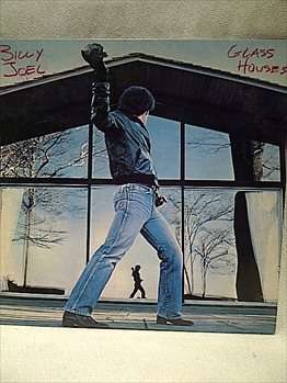 BILLY JOEL - GLASS HOUSES : LP in VG Condition