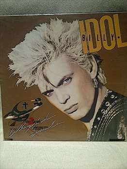 BILLY IDOL - WHIPLASH SMILE : LP in VG Condition