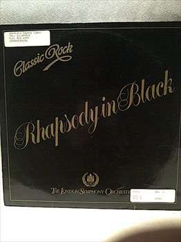 RHAPSODY IN BLACK - THE LDN SYMPHONY ORCHESTRA - CLASSIC ROCK : LP