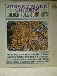 JOHNNY MANN - SINGERS - GOLDEN FOLK SONG HITS : LP