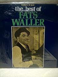 History of Jazz : The Best of Fats Waller : : LP in VG Condition