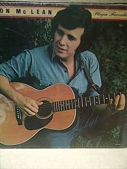 Don McLean : Playing Favourites : LP In good condition
