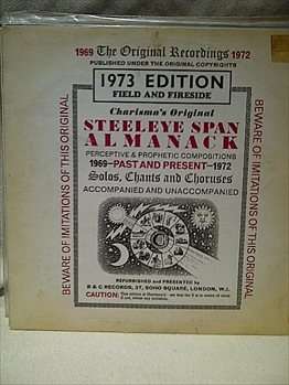 Steeleye Span Almanack : Charismas Original : 1973 Edition Field and Fireside