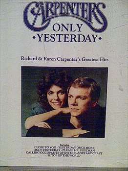 THE CARPENTERS, ONLY YESTERDAY (CD FOR SALE)