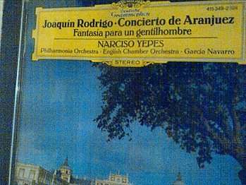 Joaquin Rodrigo : Concierto De Aranjuez, Fantasia Para Un Gentilhombre : CD