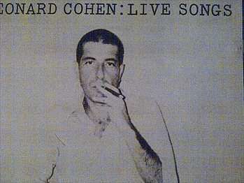 Leonard Cohen : Live Songs : CD