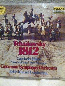 TCHAIKOVSKY 1812, CINCINNATI SYMPHONY ORCHESTRA