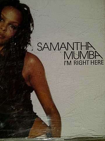 Samantha Mumba : Im Right here: Cd single : CD