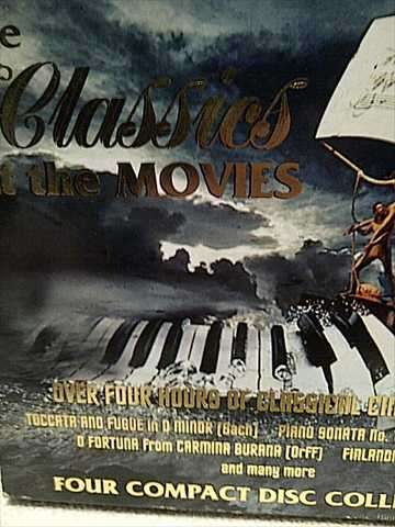 Classics at the Movies : 4 Cd Set: Various Artists : CD