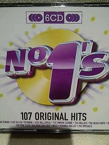 No 1s:6 Cd Set : 107 tracks by original artists : CD
