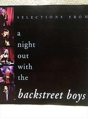 Backstreet Boys : Selections from A Night with the Backstreet Boys : CD