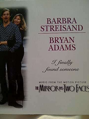 Barbra Steisand Bryan Adams : The Mirror has 2 Faces: Cd Single : CD
