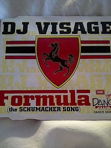 D J Visagie : Formula The Schumacher Song: CD Single : CD