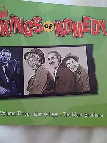 Kings of Comedy : Volume Three: Danny Kaye The Marx Brothers : CD