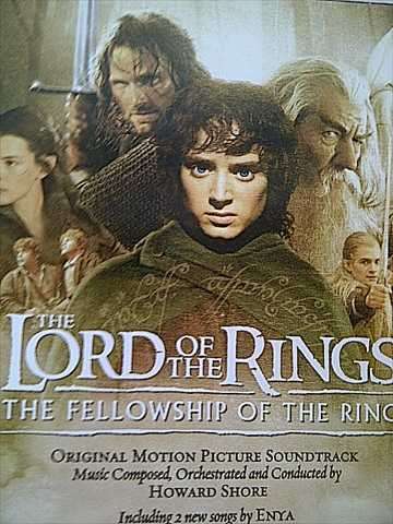 The Lord of the Rings : The Fellowship of the Rings: Original Mtion Picture Soundtrack : CD