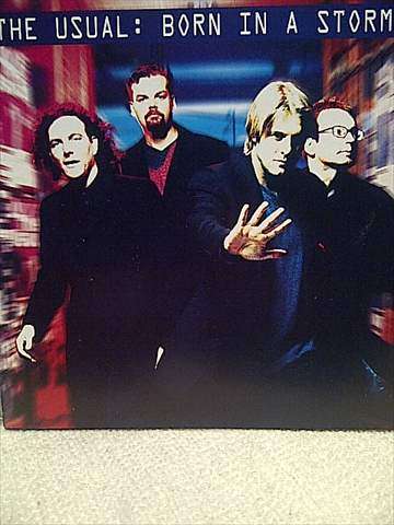 The Usual : Born in a storm : CD