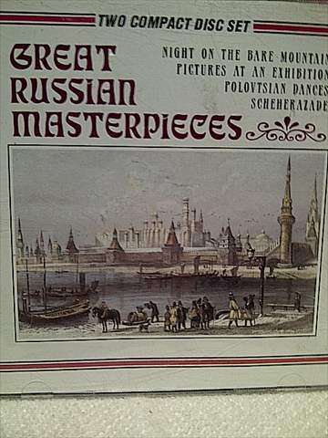 Great Russian Masterpieces : 2 CD Set: Classics : CD