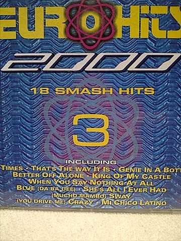 Euro Hits 2000 3 : 18 Smash Hits : CD