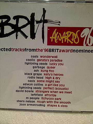 Brit Awards 1996:Various Artists : CD