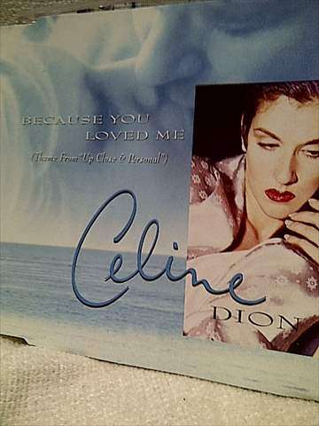 Celine Dion : Because you Loved me: CD Single: Made in SA : CD