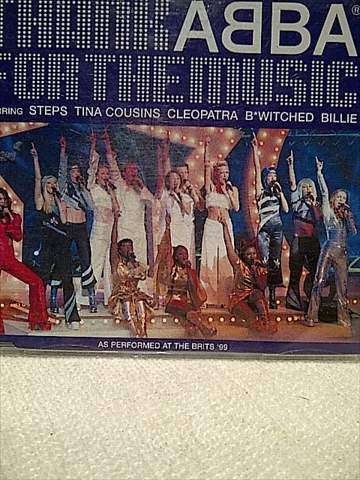 Thank you for the music ABBA : CD Single: Performed at the Brits 99 Steps Tina Cleopatra Bwitched