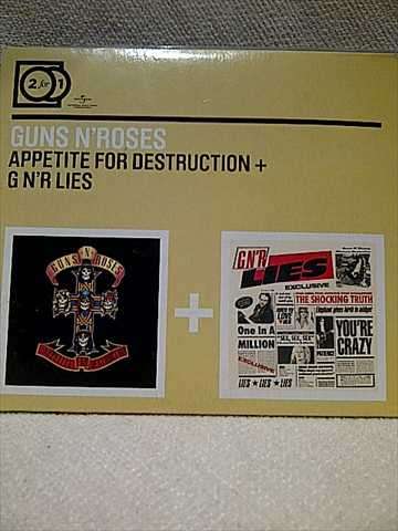Guns and Roses : Appetite for Destruction and G n R Lies : CD