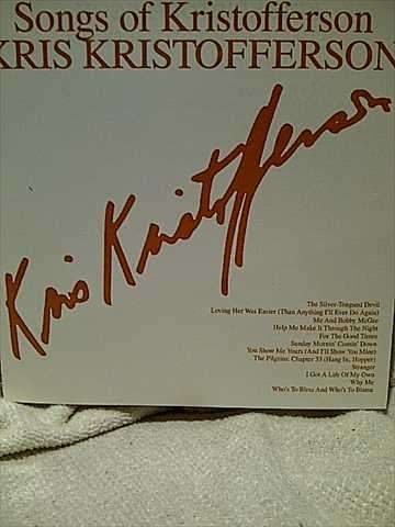 Kris Kristofferson: Songs of Kristofferson : CD