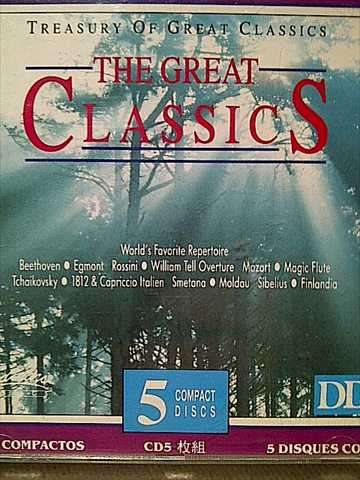 The Great Classics: Treasury of Great Classics : Five Compact Discs : CD