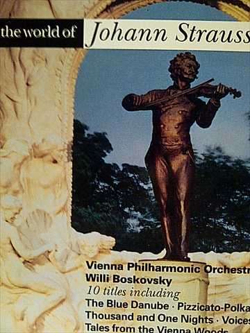 The World of John Strauss: Vienna Philharmonic / Willi Boskovsky : CD