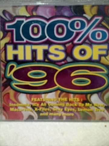 100% Hits of 96 : Various Artists : CD
