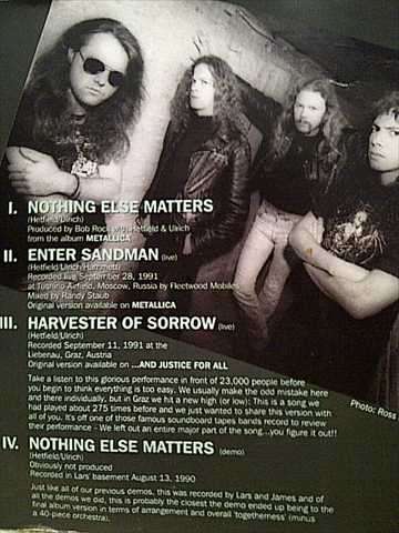 Metallica: Nothing Else Matters : CD Single : CD