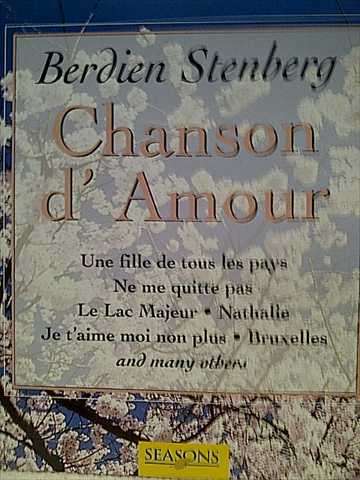 Berdien Stenberg: Chenson d' Amour : CD