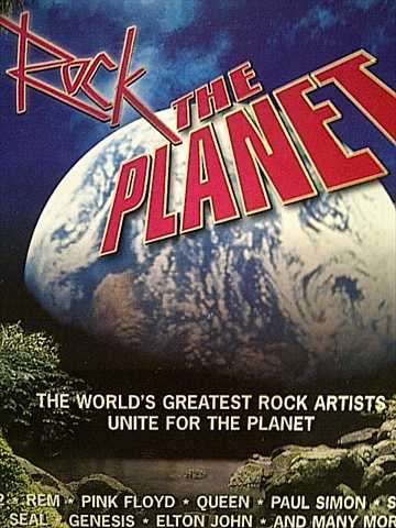 ROCK THE PLANET, VARIOUS (U2, REM, PINK FLOYD, QUEEN, STING, GENESIS, ETC.) (CD FOR SALE)