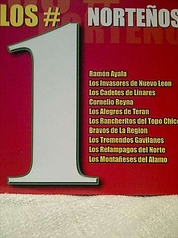 LOS# 1 NORTENOS (CD FOR SALE)