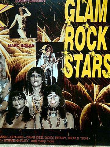 GLAM ROCK STARS VOL 2 (THE SWEET  GLITTER BAND  SPARKS  DAVE DEE  DOZY  BEAKY ETC.) (CD FOR SALE)
