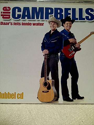 DIE CAMPBELLS  DAAR'S IETS INNIE WATER  DOUBLE CD (CD FOR SALE)